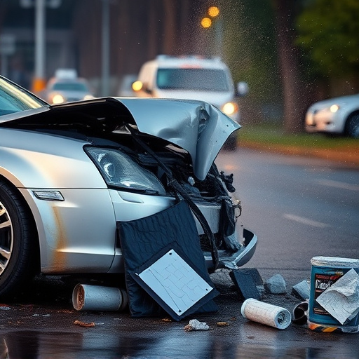car crash damage
