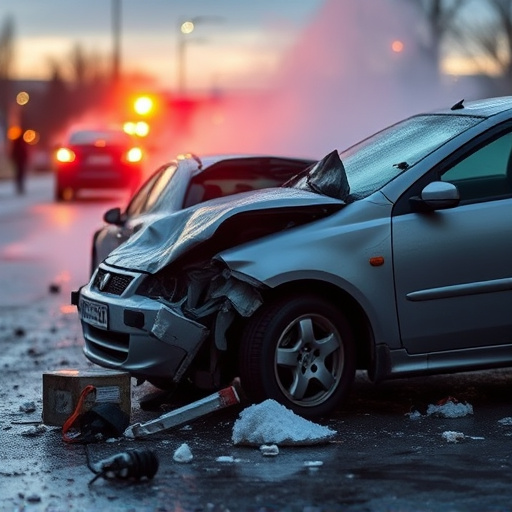 car crash damage