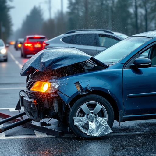 car crash damage