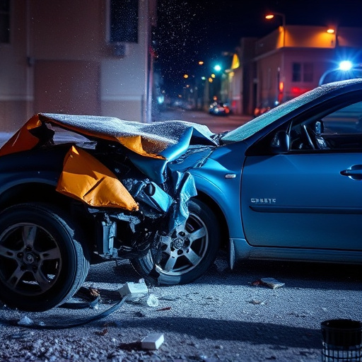car crash damage