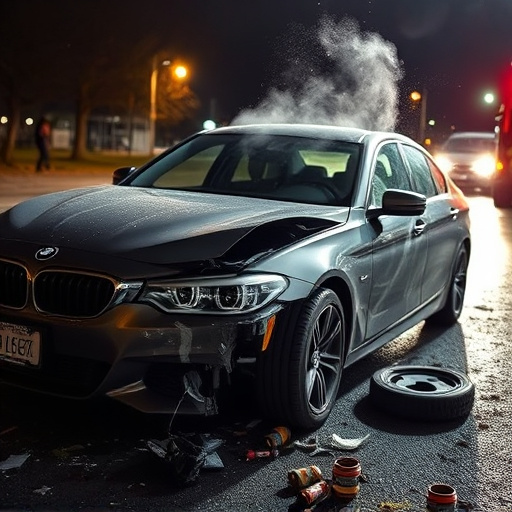 car crash damage