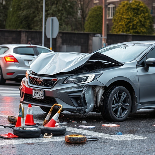 car crash damage