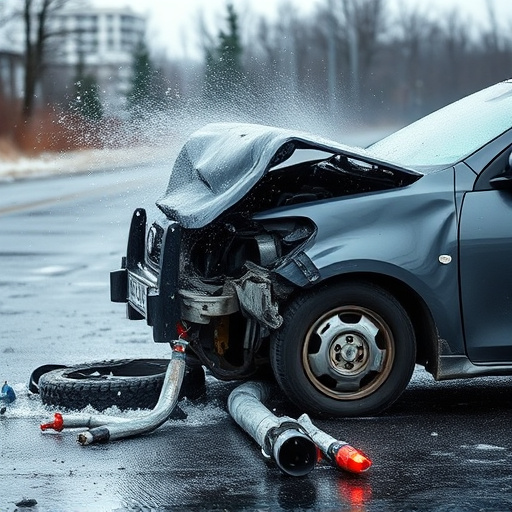 car crash damage