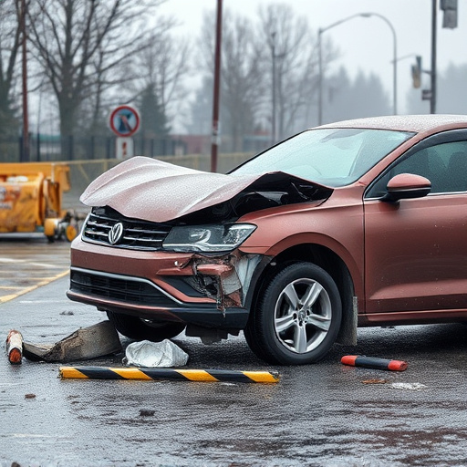 car crash damage
