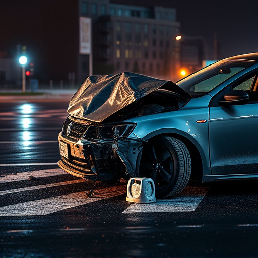 car crash damage