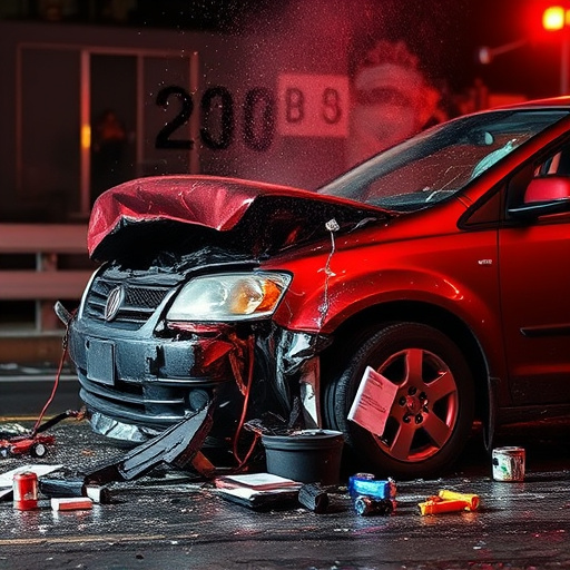 car crash damage
