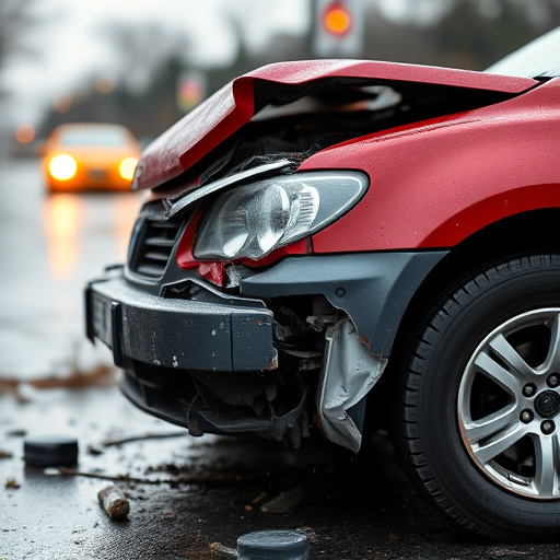car crash damage