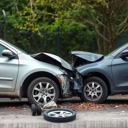 car crash damage