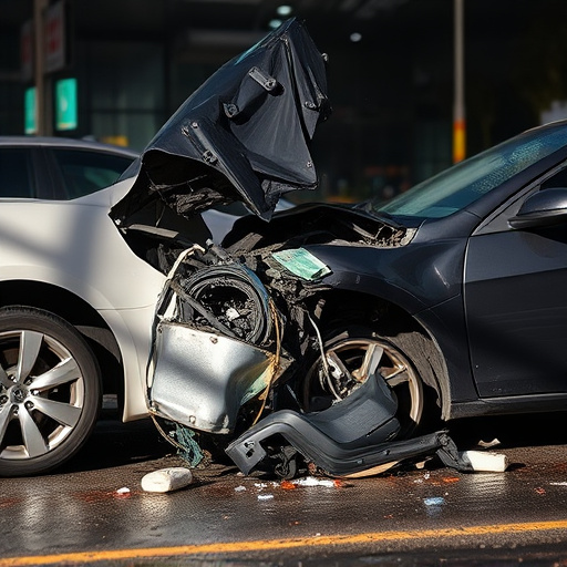 car crash damage