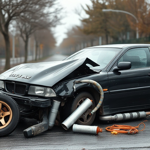 car crash damage