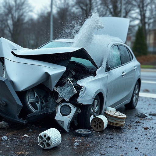 car crash damage