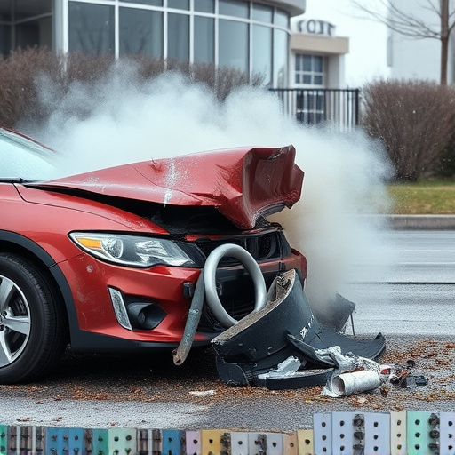 car crash damage