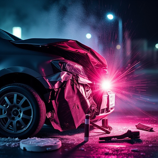 car crash damage