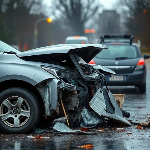 car crash damage