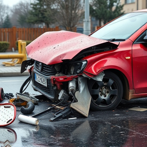 car crash damage