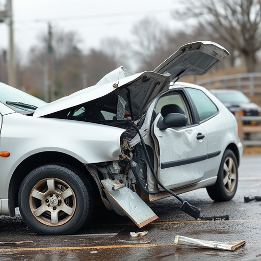 car crash damage