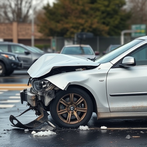 car crash damage