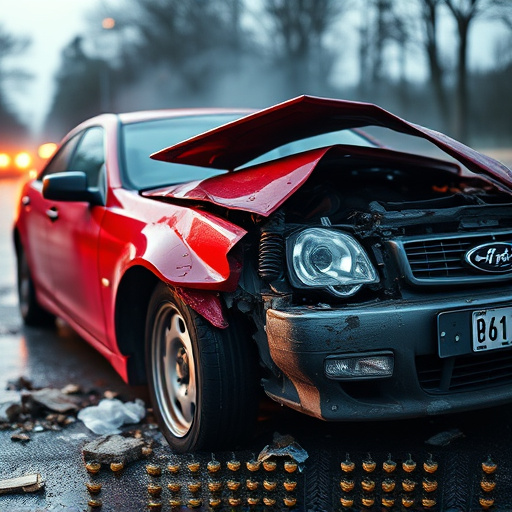 car crash damage