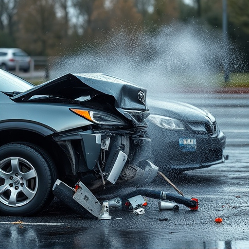 car crash damage
