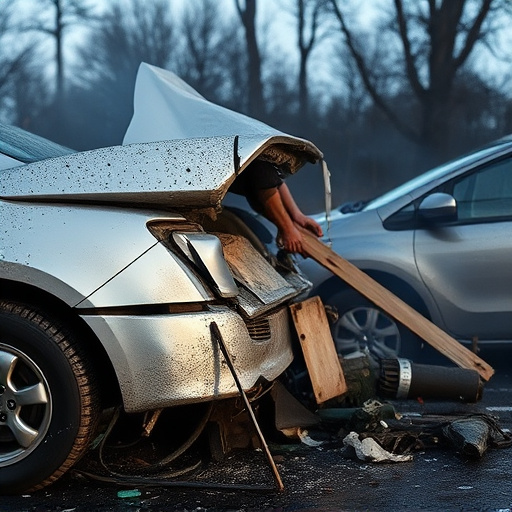 car crash damage