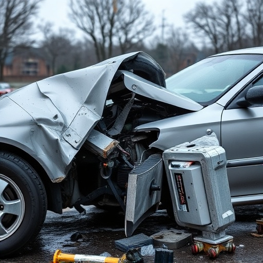 car crash damage