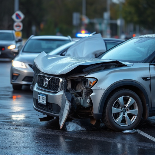 car crash damage