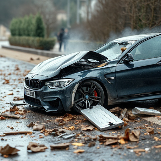 car crash damage
