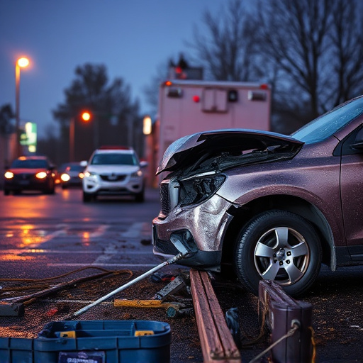 car crash damage
