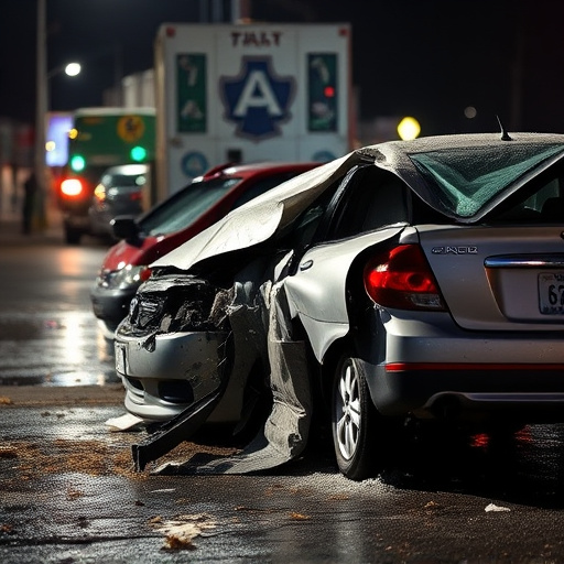 car crash damage