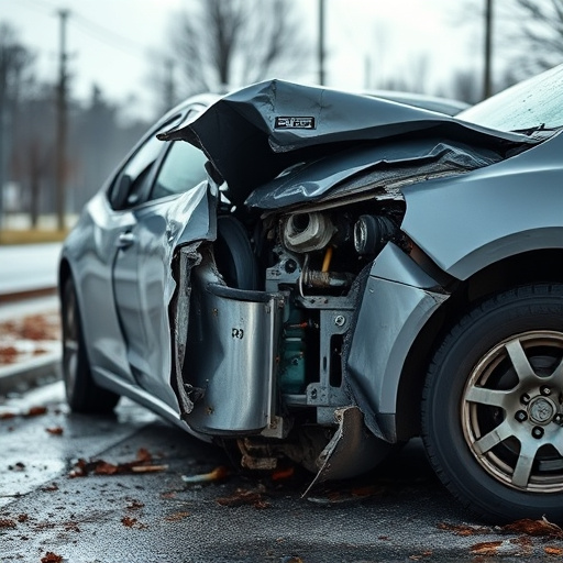car crash damage