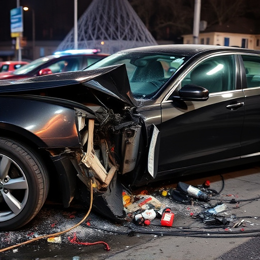 car crash damage