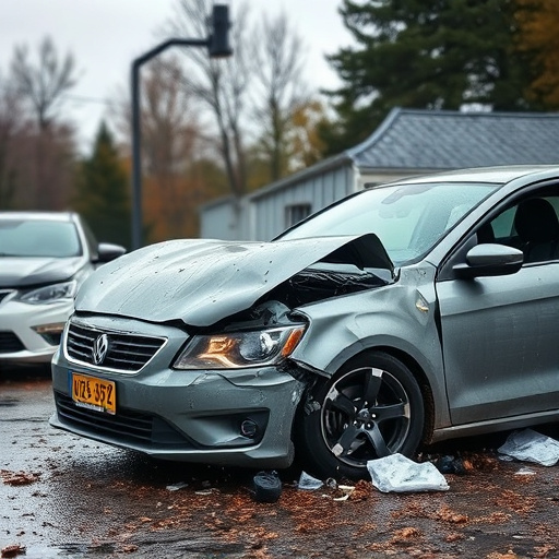 car crash damage