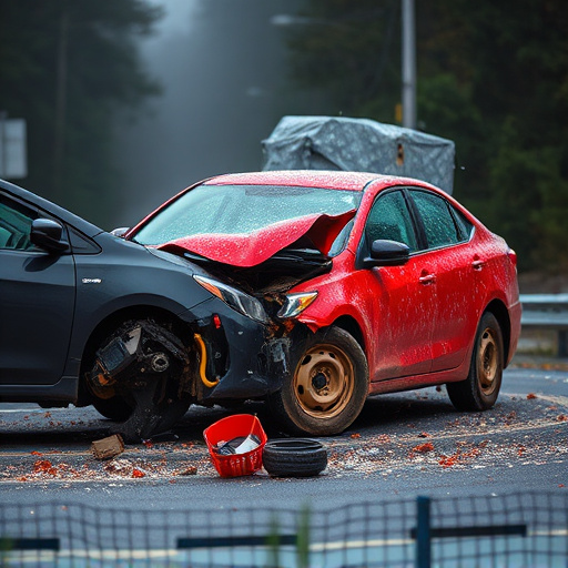 car crash damage