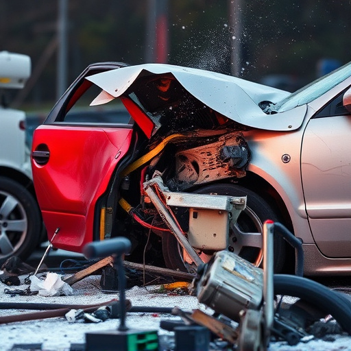 car crash damage