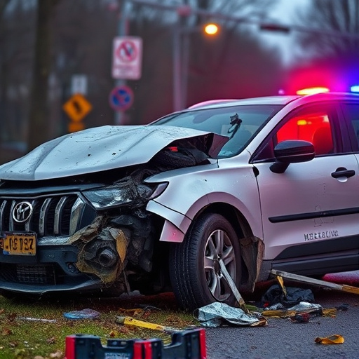 car crash damage