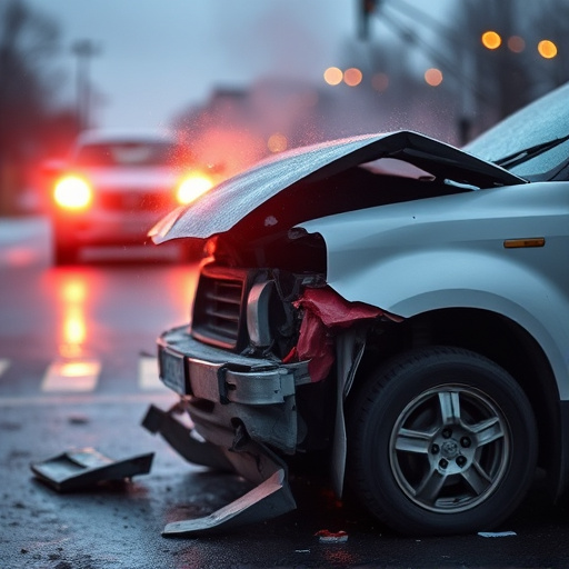 car crash damage