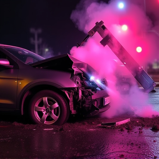 car crash damage