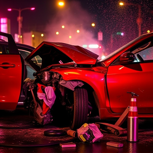 car crash damage