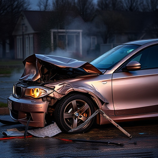 car crash damage