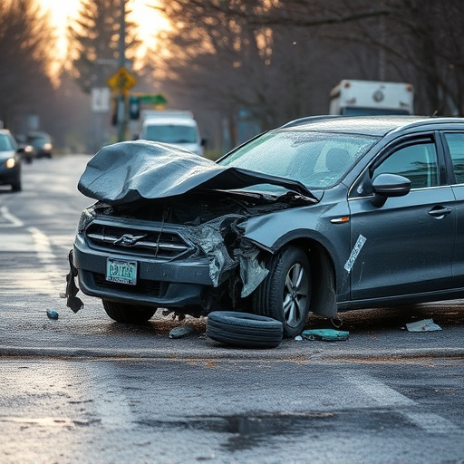car crash damage