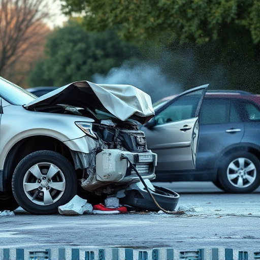 car crash damage