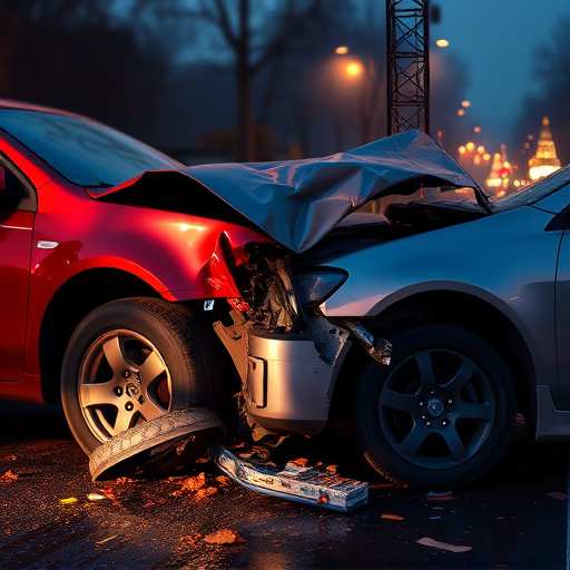 car crash damage