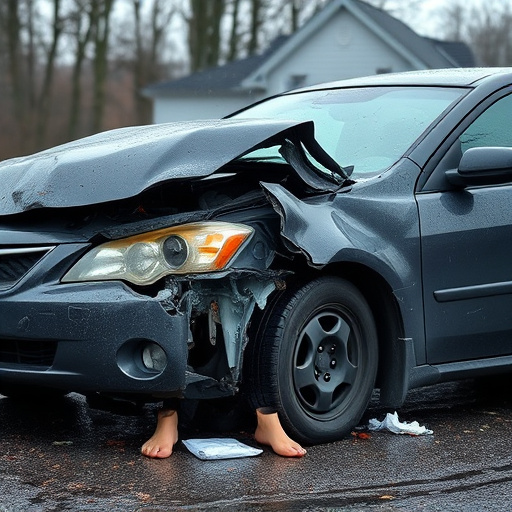 car crash damage