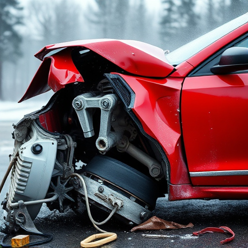 car crash damage