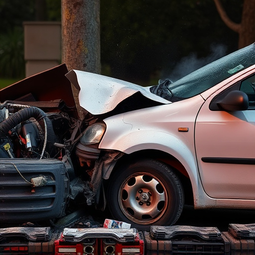 car crash damage