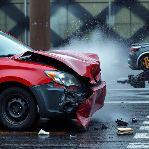 car crash damage
