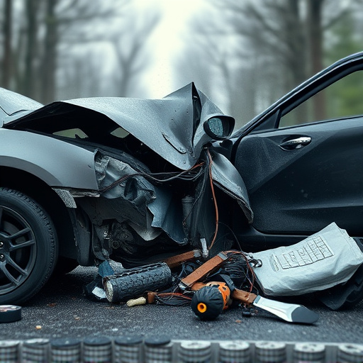 car crash damage