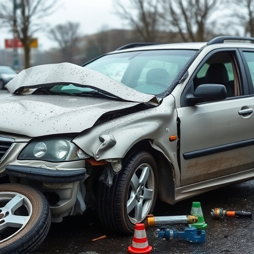 car crash damage
