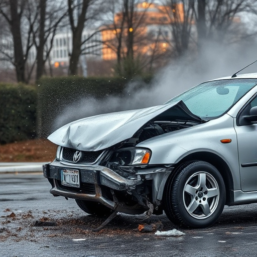 car crash damage