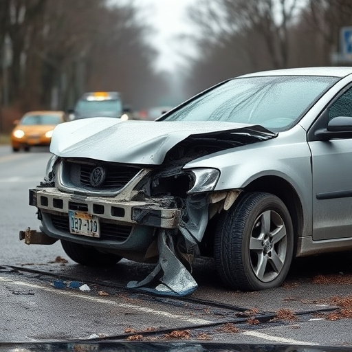 car crash damage